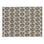 Tapis intérieur / extérieur rectangulaire en polyester tissé à la machine beige / brun / gris-1117867050