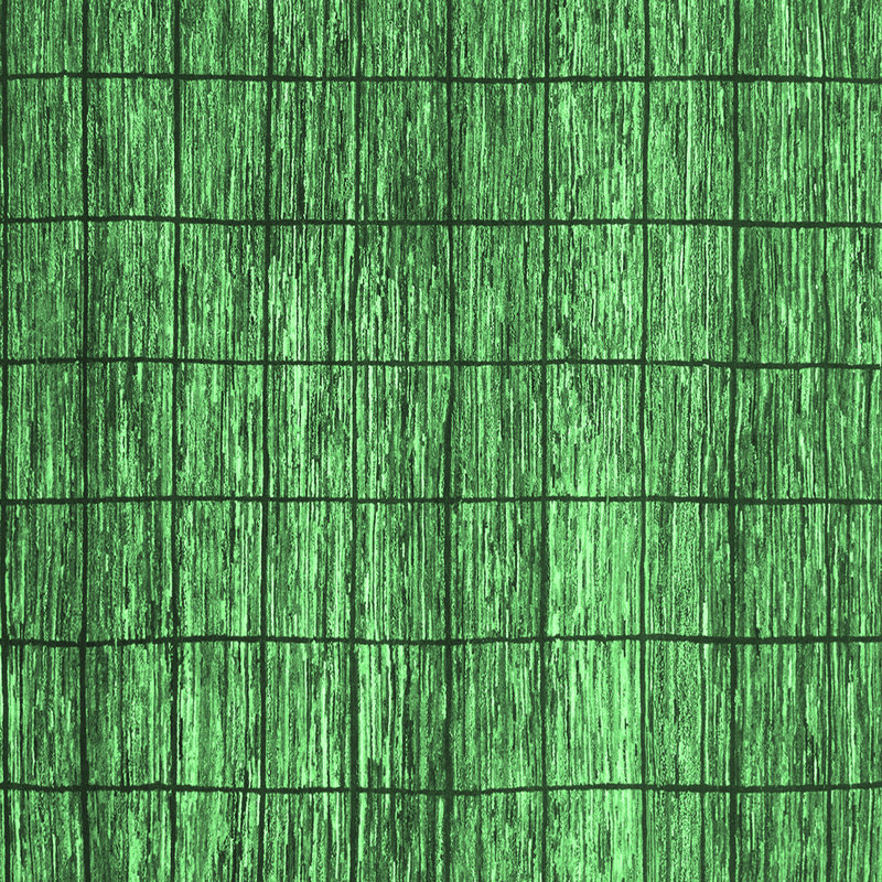 Washable Plaid Indoor Rug, Square 6'