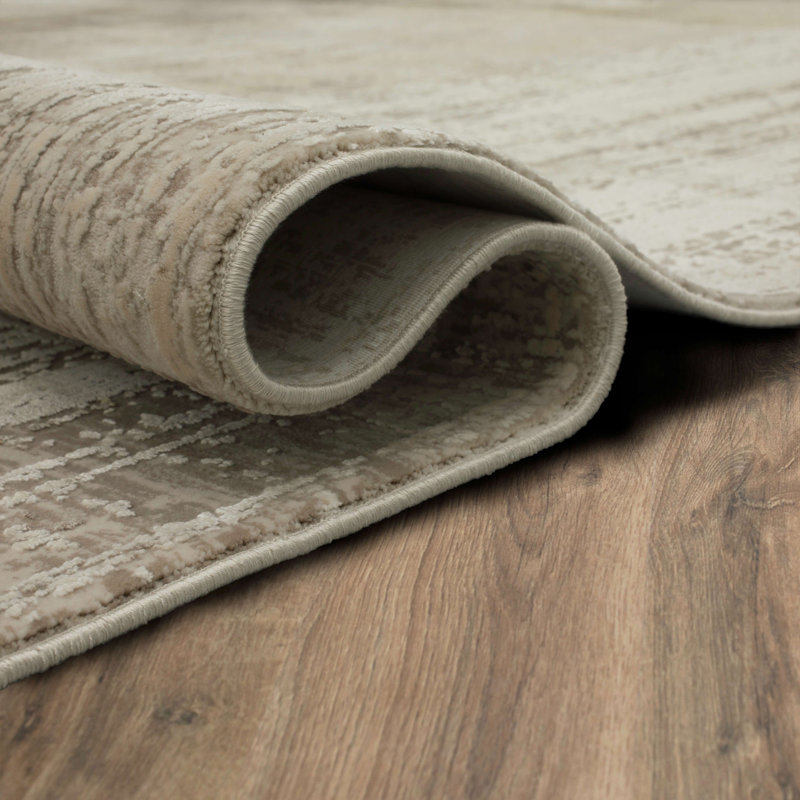 Tapis crème Karastan Rugs Messina 8 pi x 11 pi, Tapis de couloir 2 pi 6 po x 8 pi