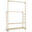 Aileah 90cm Rolling Clothing Rack