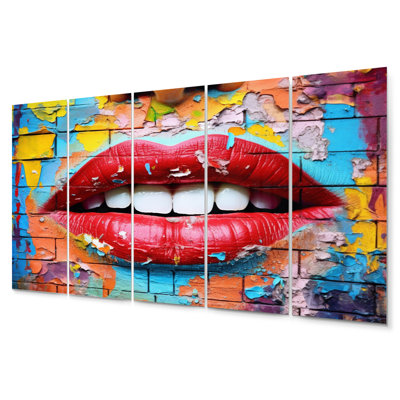 Glam Fashion Wall Decor on Metal