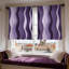 Rideaux transparents en mousseline de soie avec motif abstrait de vagues de l'océan, voilages à passe-tringle pour le salon et la chambre à coucher, 2 panneaux par ensemble-700514161-700514165