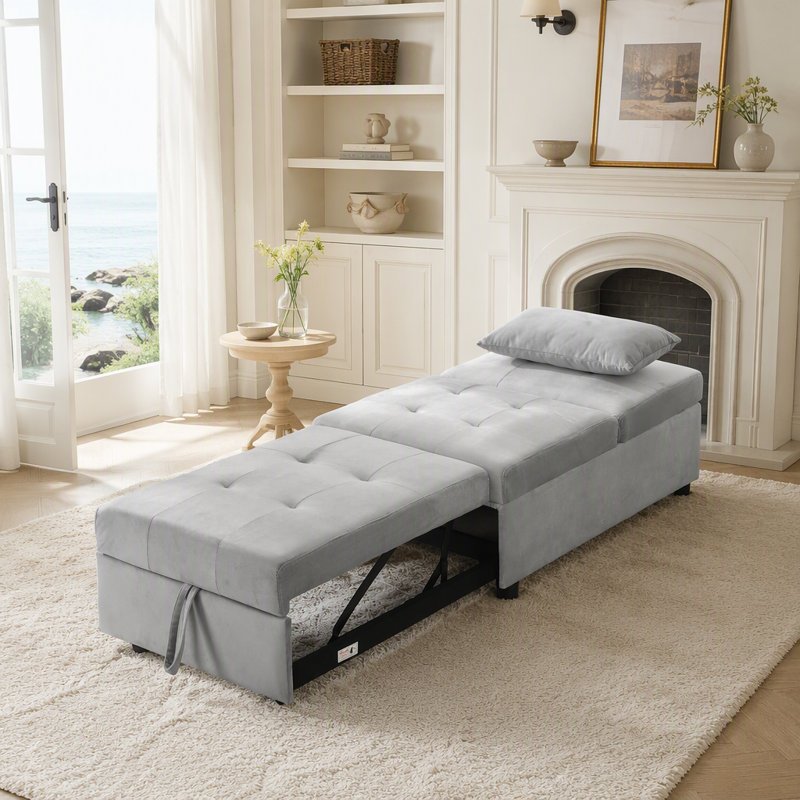 Folding Ottoman Sofa Bed