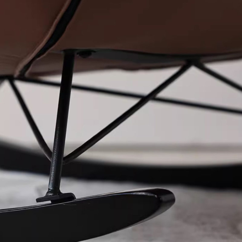 Chaise berçante double confortable et élégante