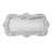 Fleur De Lis Metal Tray