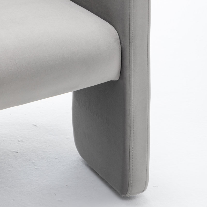 Chaises de salle à manger Modern, Gris, 4
