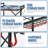 Garden Yard Tool Organizer for Garage with Wheels