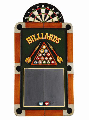 Armoire de jeu de fléchettes Billard