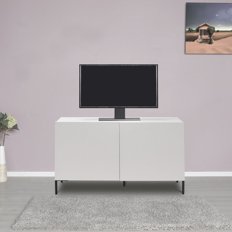 Meuble télé - Nioka, Blanc