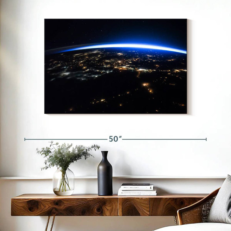 Oberle Earth Night Glory, 26" H x 39" W