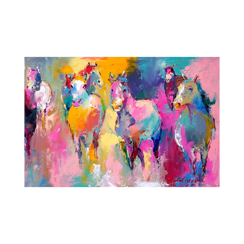 Wild by Richard Wallich - Wrapped Canvas Gallery-Wrapped Canvas Giclée, 66.04 cm H x 45.72 cm W x 1.91 cm D