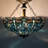Alicemae Glass Semi Flush Mount