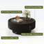 Table basse cannelée ronde avec rangement-129197431