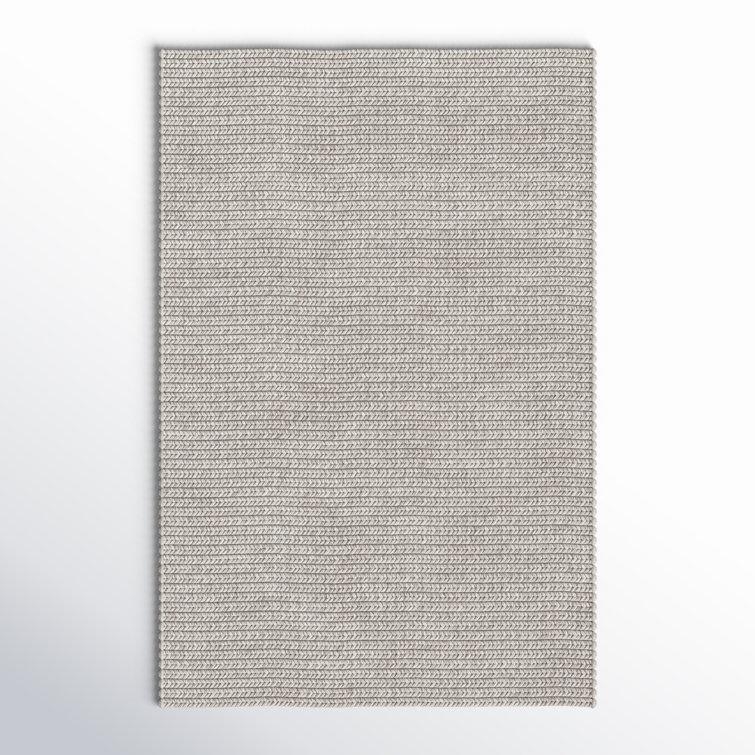 Ithaca Handmade Light Gray/Ivory Area Rug
