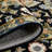 Dharmendera Traditional Black Hand-Hooked Area Rug-1180046474