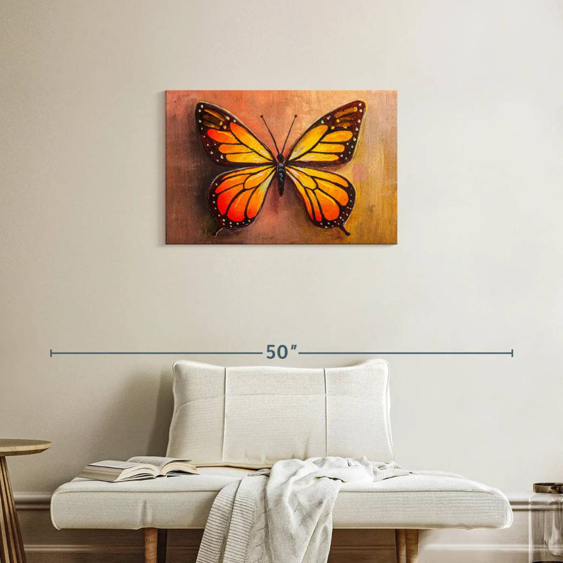 Brampt Simple Butterfly, 20" H x 30" W