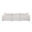 Canapé modulaire de Pennsylvanie - revêtu de tissu Belfast véritable