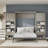 Wexford Murphy Bed with Side Cabinet Storage-82941114-66880881