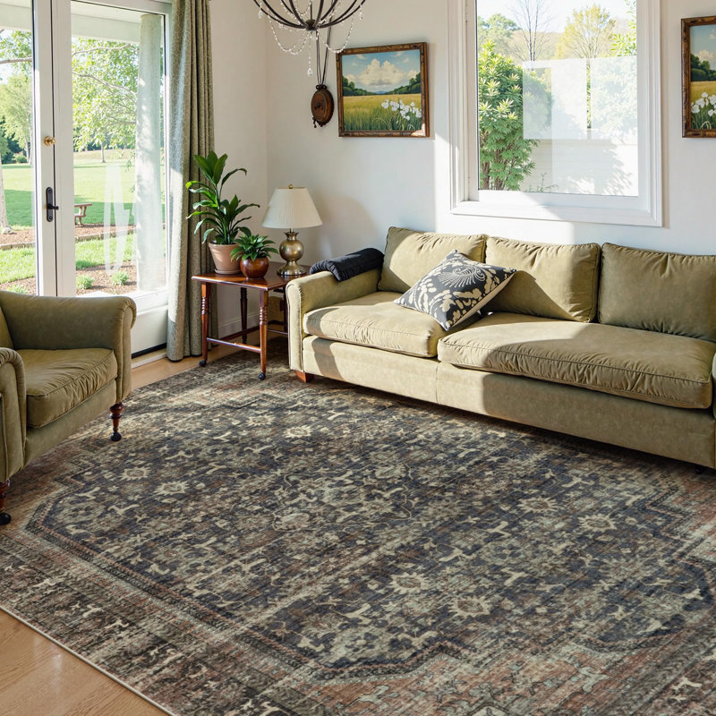 Tapis bohème Watte, Rectangle 6 pi x 9 pi
