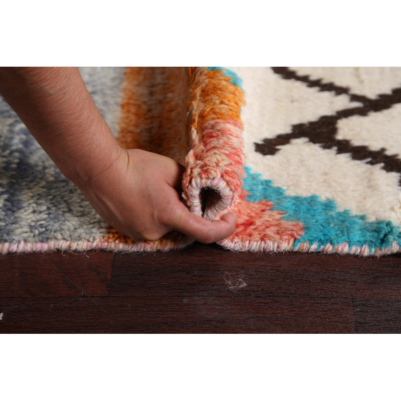 One-of-a-Kind 9'5" X 12'8" Wool Area Rug in Multicolor