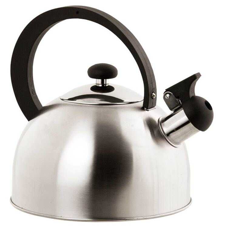 Stainless Steel Whistling Tea Kettle,2.5 Liters on Induction Stove,Gas  Stove Top