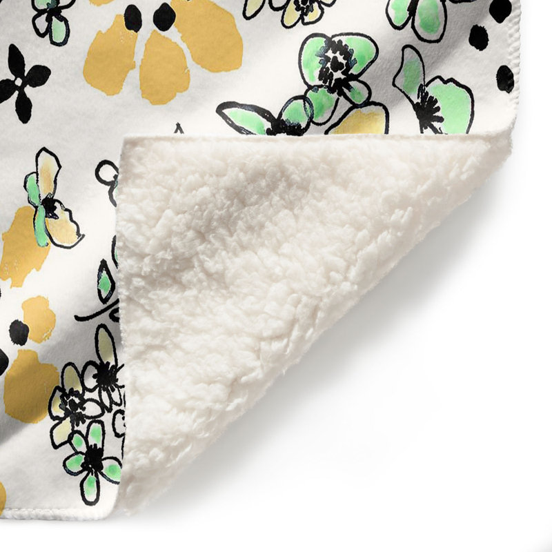 Couverture sherpa doux flodoodle 1, l 51 po x L 60 po