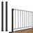 V3 (only) Contemporary Vertical Guard Rail End Post (not Compatible With Any Other System)