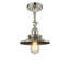Plafonnier semi-encastré simple en forme de cône à 1 lumière de 8 po Gault-458726396