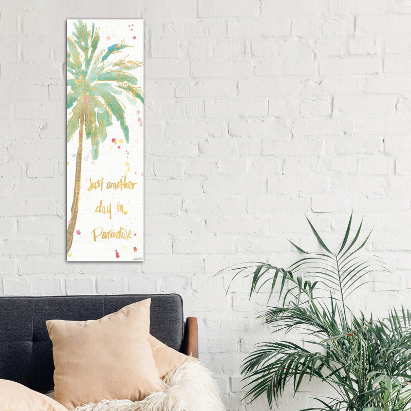 Flamingo Fever X by Anne Tavoletti - Wrapped Canvas Panoramic Painting, 30.48 cm H x 91.44 cm W x 1.91 cm D