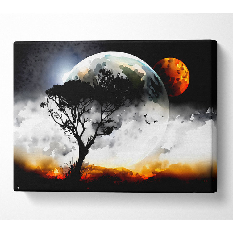 The Earth From Another Planet - Wrapped Canvas Print
