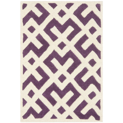 Teresita Hand Tufted Wool Geometric Rug