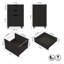 Mobile File Cabinet With 3 Drawers, Rolling Vertical Filing Cabinet , Home Office-979461819
