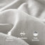 Drap de très grande taille en mélange de coton, mélange absorbant toutes saisons charmant et élégant-120258621-120258628
