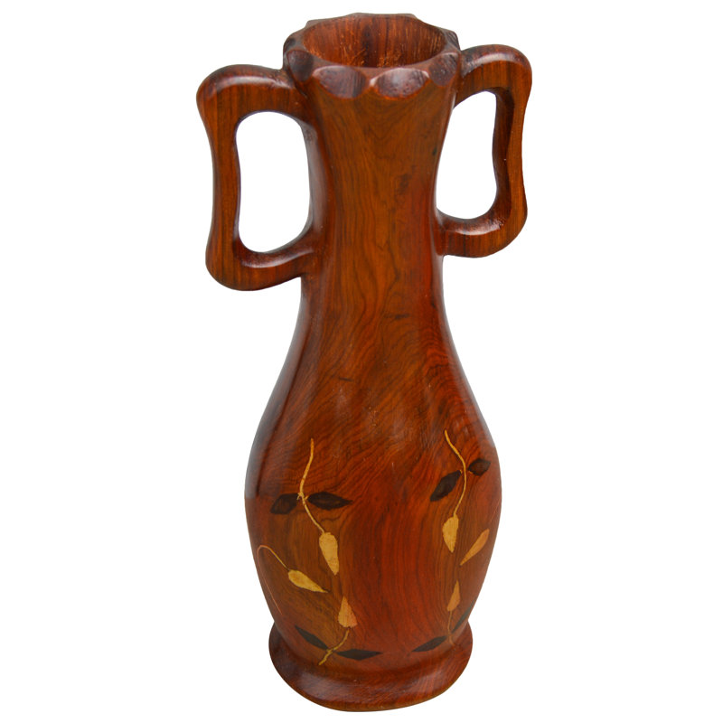 Wood Table Vase
