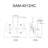 Samantha 12 Light Kitchen Island Rectangle Chandelier