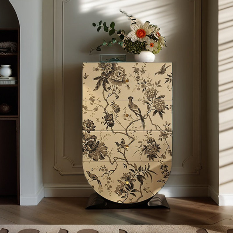 Modern creative four drawer accent chest