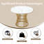 Metal Base Dining Table