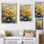 Bouquet de jonquilles en fleurs jaune et gris - jonquilles-475235980-475236084