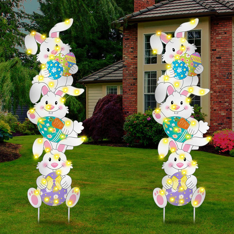 Easter Bunny Straw Figure Decoration Home Garden Wedding Decoration - Temu  United Arab Emirates