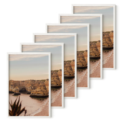  Cadre photo en bois - ensemble de 6