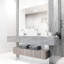 Robinet pour salle de bain à un trou à poignée simple H 9 po Cass-61564703