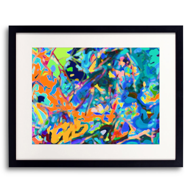 Curious Alliance par Drew Gaffney - impression, Papier avec cadre noir, H 24 po x l 30 po