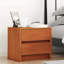 40 cm W Solid Wood Bedside Table