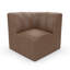 Ensemble de canapés d'angle modulaires 4 pièces Praia avec revêtement en tissu Ultraleather Lasso