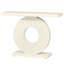 Console moderne de 40 pouces avec base géométrique sculpturale-655592206