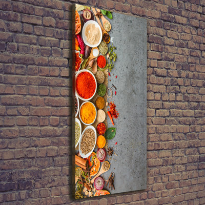 Colorful Spices - Wrapped Canvas Print