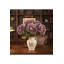 17,75 "tige d'hortensia mauve avec 8" Bloom - Faux fleur