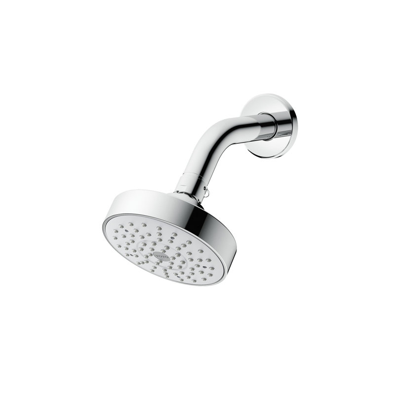 TOTO® L Series 1.75 GPM Single Spray 4 inch Modern Round Showerhead, Polished Chrome