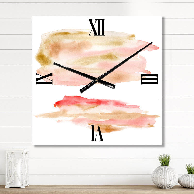 Horloge murale abstraite, Très grand