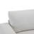 81'' Modern Square Arm Sofa With Soft Fabric Upholstery